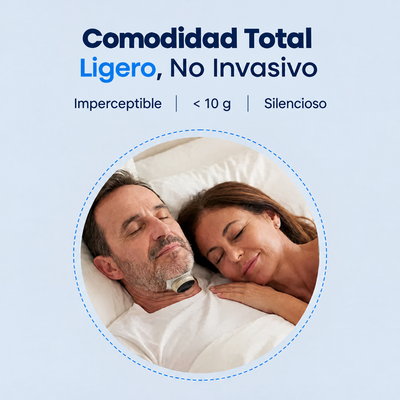 Somni Pro™ elimina los ronquidos y la apnea del sueño