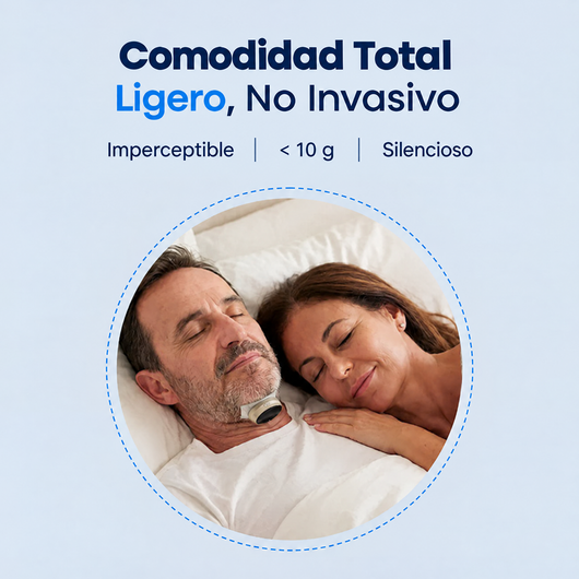 Somni Pro™ elimina los ronquidos y la apnea del sueño
