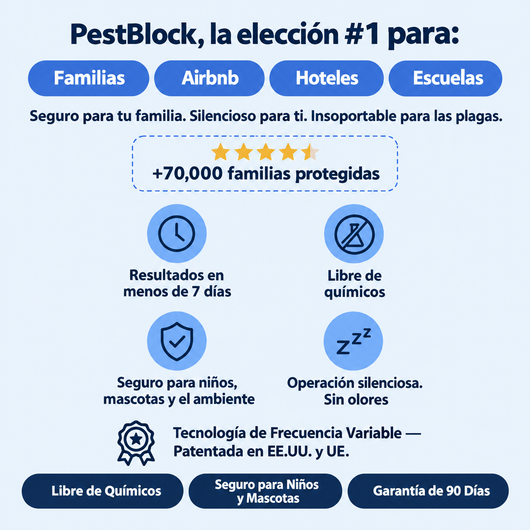PestBlock | Mantén tu hogar libre de plagas. Sin químicos.