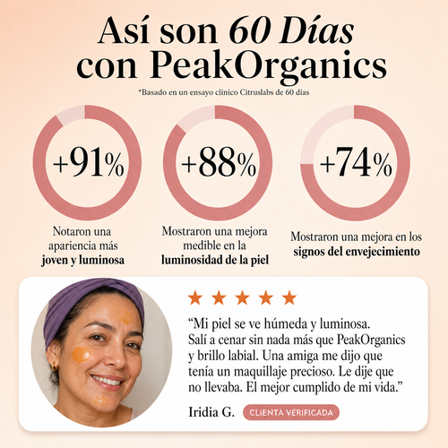PeakOrganics® Serum de Péptidos Koreanos