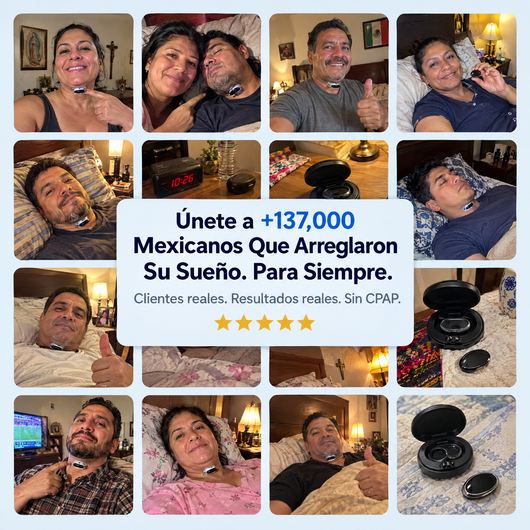 Somni Pro™ elimina los ronquidos y la apnea del sueño