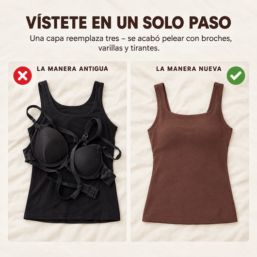 Deshazte de tus sujetadores. Conserva toda la sujeción.