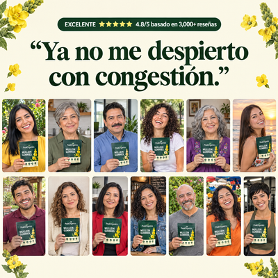 Elimina la mucosidad acumulada y recupera la facilidad para respirar en solo 7 días