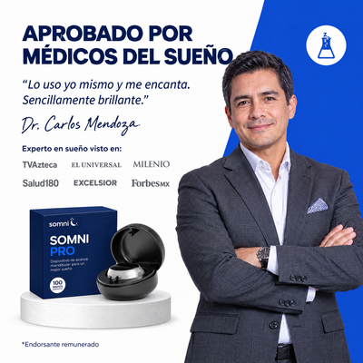 Somni Pro™ elimina los ronquidos y la apnea del sueño