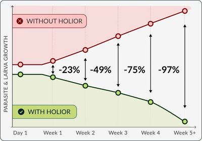 Peak™ Wormwood Black | Elimina los parásitos y las larvas ocultos en solo 14 días