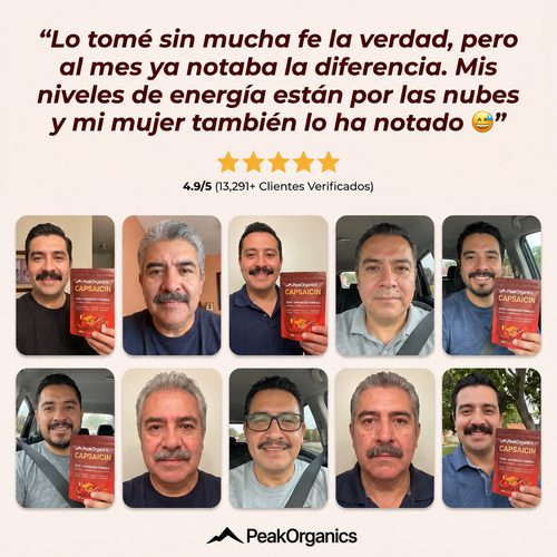Peak Capsaicin™ | Cápsulas de Chile Cayena