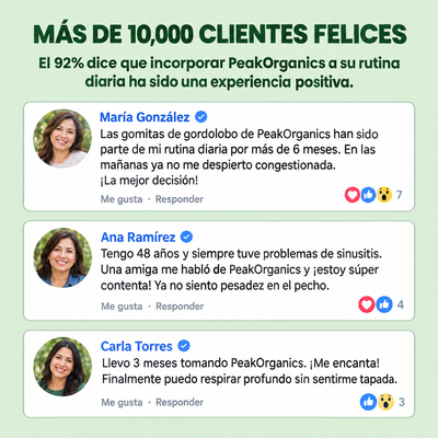 Elimina la mucosidad acumulada y recupera la facilidad para respirar en solo 7 días