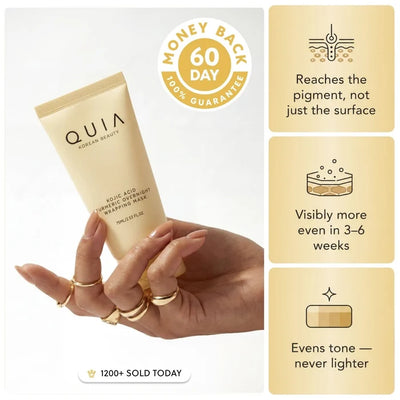 Quia Turmeric & Kojic Acid Overnight Mask