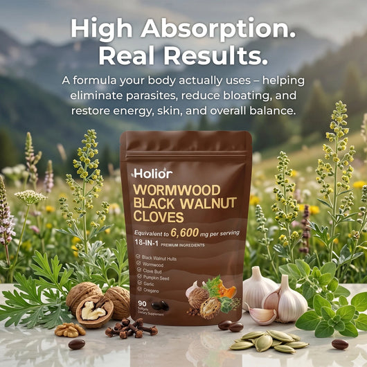 Peak™ Wormwood Black | Elimina los parásitos y las larvas ocultos en solo 14 días