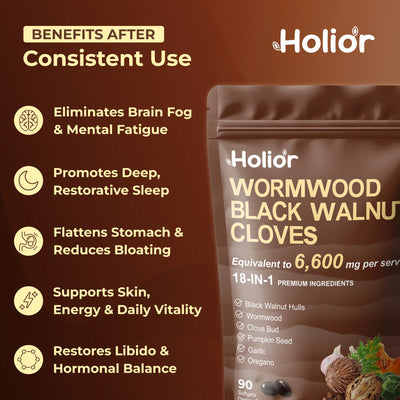 Peak™ Wormwood Black | Elimina los parásitos y las larvas ocultos en solo 14 días